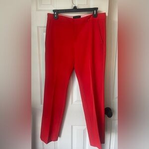 Banana Republic Redish Orange Reegan Pants. Size 6